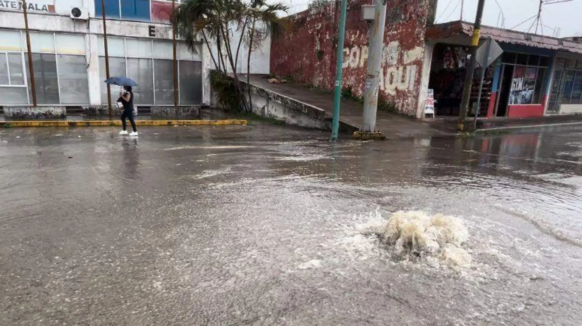 fuga de agua